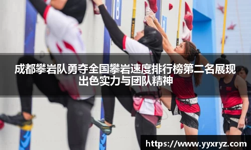 成都攀岩队勇夺全国攀岩速度排行榜第二名展现出色实力与团队精神